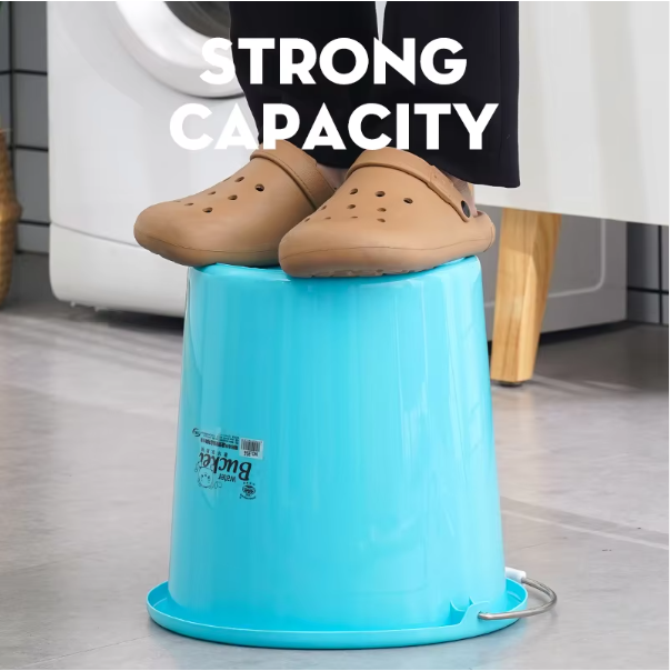 Portable Plastic Bucket Set